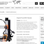 Bildschirmfoto prusa 3d Wunderwuzzi Roboter