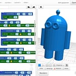 BlocksCAD Wunderwuzzi Roboter