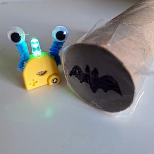 Foto Schattenspiel Wunderwuzzi LED Roboter